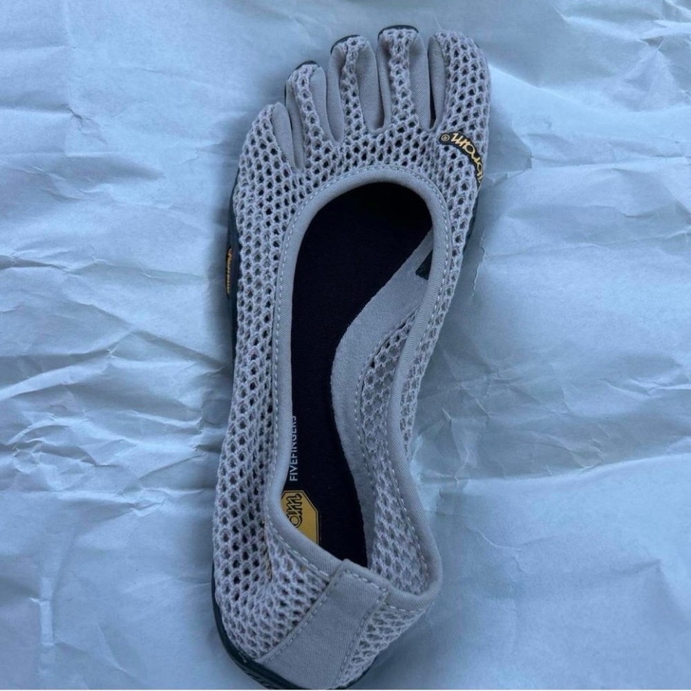 Vibram Gray Mesh Footwear